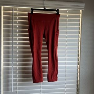 Lululemon speed up crop leggings